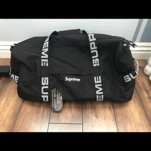 Supreme Duffle Bag Black BRAND NEW